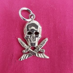 Silver Skull Pendant